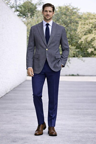 ALEXANDERGARDI Ανδρικό τζάκετ μαύρο σακάκι