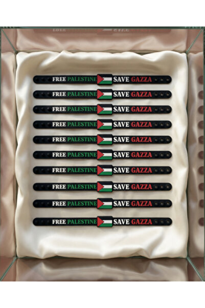 Zaytoon سوار رياضي من السيليكون المعطر بتصميم فلسطين إنقذوا غزة قابل للتعديل ...