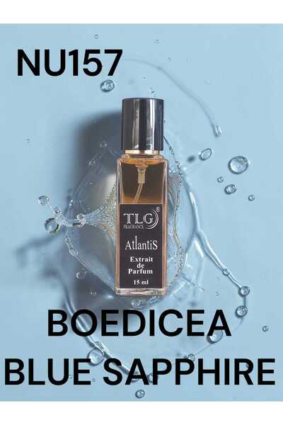TLG TLGNU157e015 Boedicea Blue Sapphire Niche Extrait Unisex Parfüm, 15 ml (C...