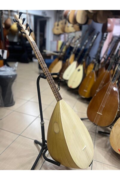 Bircanmüzik Profeyonel Dut Tekne Kısa Sap Bağlama (kılıf, yedek tel ve mızrap...