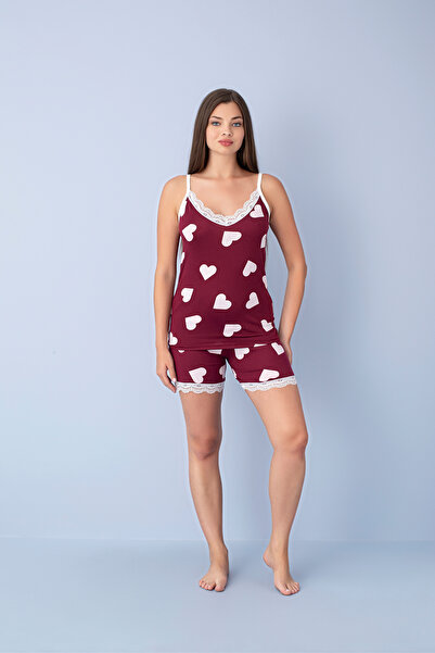 MİSSLALE Γυναικείο σετ πιτζάμες με σχέδια και σορτς Milan