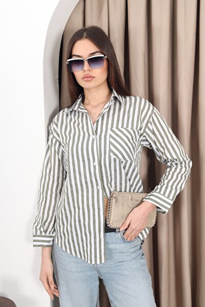 YEK&BİR ΓΥΝΑΙΚΕΙΟ ΠΟΥΚΑΜΙΣΟ ΜΕ ΤΣΕΠΕΣ ΜΕ ΡΙΓΕΣ