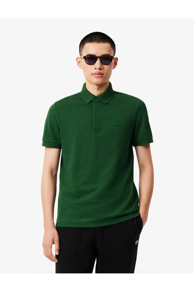 Lacoste Regular Fit Paris Stretch Piqué Polo Shirt