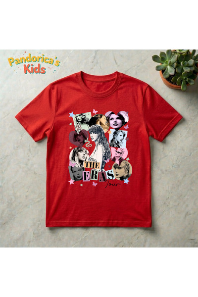Grafftee Clothing تي شيرت Pandorica's TAYLOR SWIFT THE ERAS TOUR مصنوع من الق...