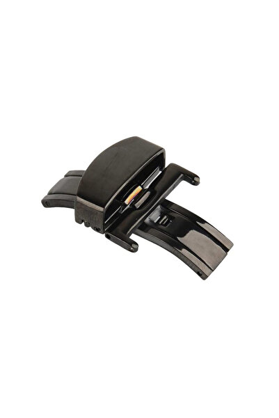 FADO Watch Band Clip Butterfly Watch Buckle Black 22 mm Steel (Note: Suitable...