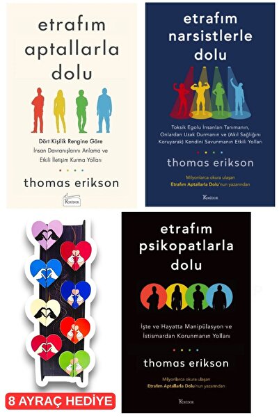 Koridor Yayıncılık Etrafım Aptallarla-Narsistlerle-Psikopatlarla Dolu-3 Kitap...
