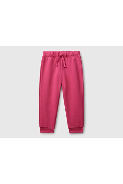 Benetton 3J70GF01NF Ροζ Φούτερ για Κορίτσια