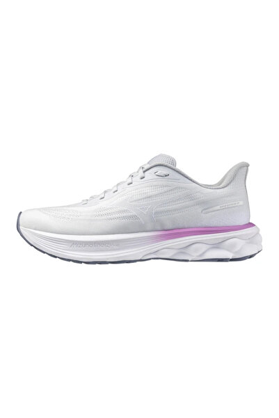 MIZUNO Wave Skyrise 7 Kadın Koşu Ayakkabısı Beyaz / Lila