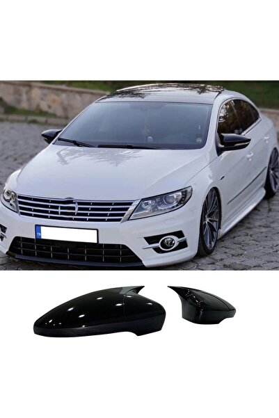 X POWER TUNİNG vw passat cc parlak siyah boyalı batman ayna kapağı