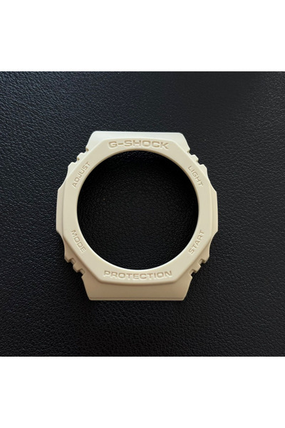 Casio G-Shock GA-2100 Krem Plastik Orijinal Shock Lastiği Kasa Silikonu