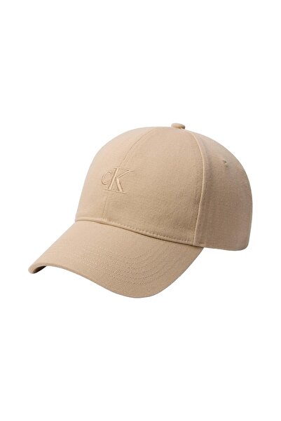 Calvin Klein MONOGRAM EMBROIDERY BASEBALL CAP