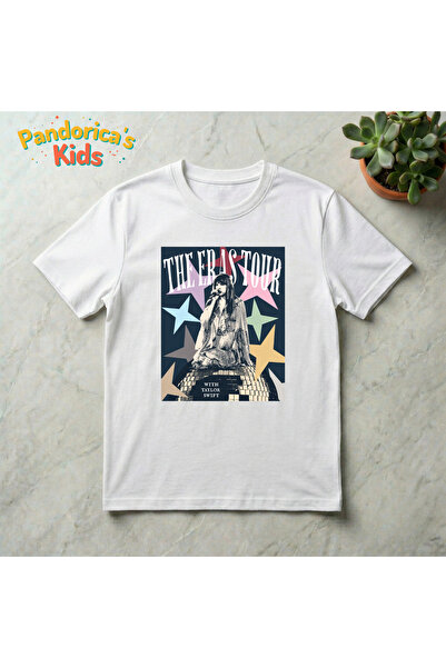 Grafftee Clothing تي شيرت Pandorica's TAYLOR SWIFT THE ERAS TOUR مصنوع من الق...