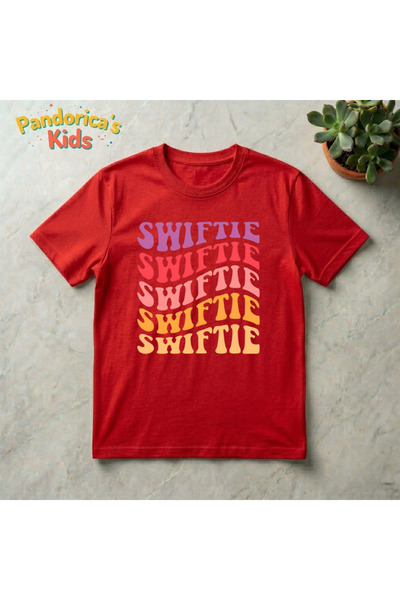 Grafftee Clothing Tricou unisex pentru copii din bumbac cu design Taylor Swif...