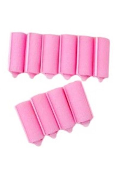 Salon System Sponge Hair Rollers for Hair Styling, Small, 6 Pieces, Color Dusk.