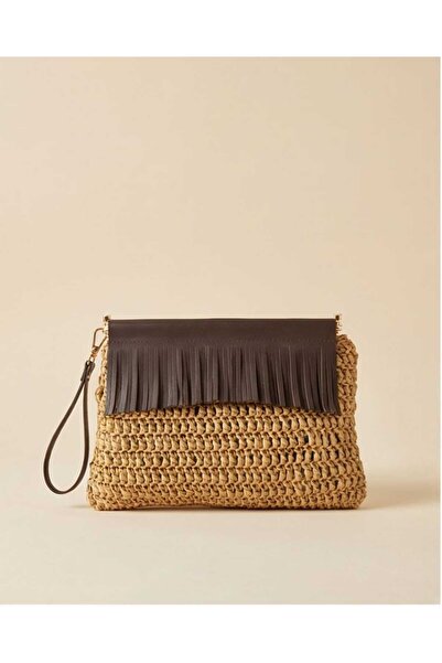 banubags HAND MADE PÜSKÜLLÜ YAYLI BURSLU ÇANTA