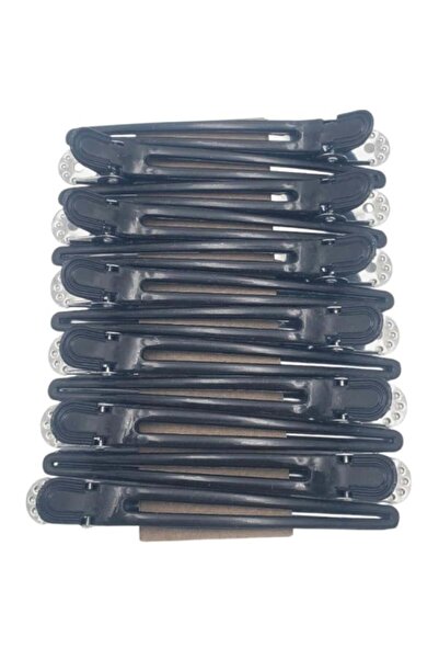 Salon System Professional Hair Sectioning Clips 12 Pieces