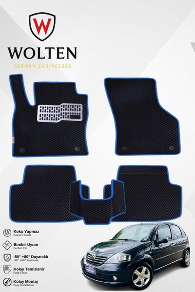 w wolten german engineered C3-CİTROEN-(2002-2009) İÇİN EVA İÇ PASPAS TAKIMI (...