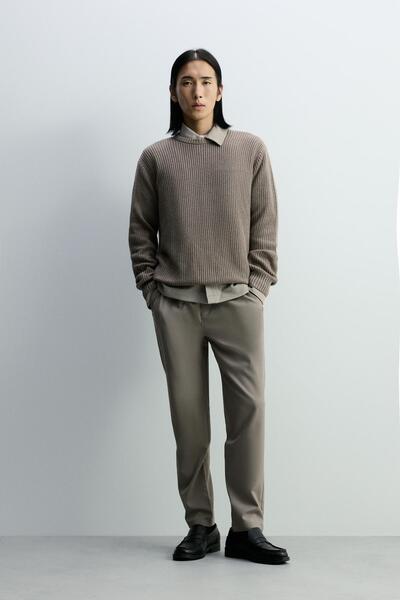 LEFTIES Slim fit jogger tailored pantolon