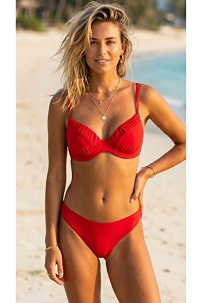 MEAmayo Pile Detaylı Bikini Takımı