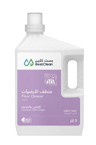 Best Clean منظف أرضيات برائحة اللافندر والزنجبيل 3 لتر