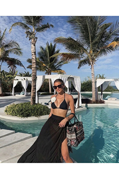 ARHEZ TEKSTİL Sardenya Bikini Pareo Set