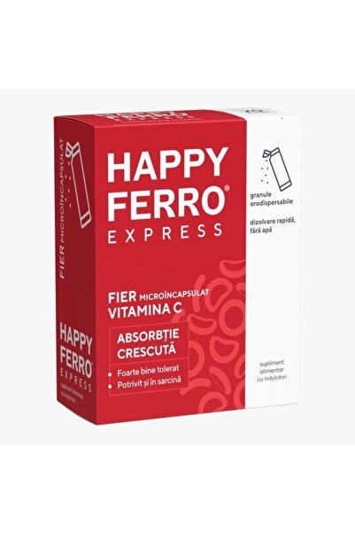 Fiterman Pharma HAPPYFERRO EXPRESS οροδιασπώμενα κόκκοι x 20
