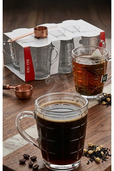 SU Line HERENCİA 6'lı Çay Bardağı Seti 160 ml