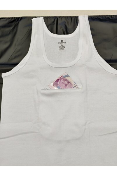 Ceylanoğlu 5 Pieces of Ribbed Zippered Pocketed Men's Hajj Umrah Undershirt, ...