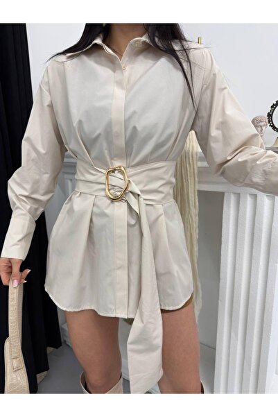 Ekim Store Πουκάμισο με ζώνη στη μέση