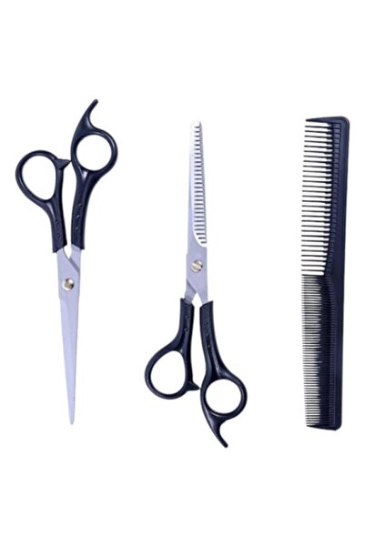 Salon System طقم ادوات قص الشعر 3 قطع
