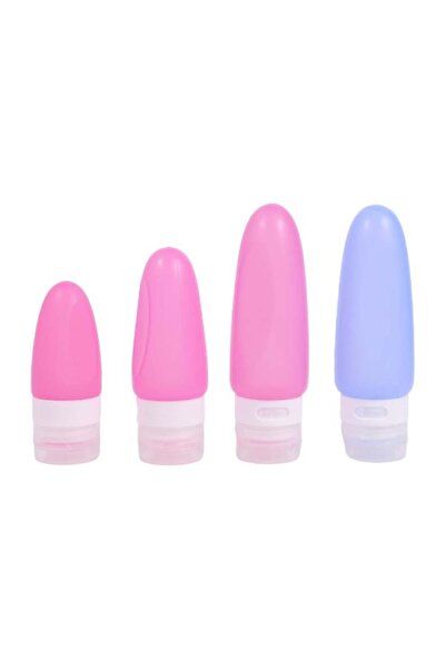 Salon System طقم عبوات فارغة للسفر 4 قطع