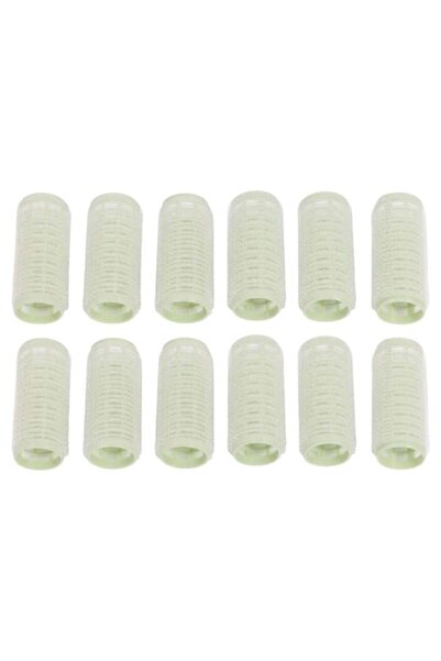 Salon System Plastic Hair Rollers 10 Pieces Assorted Colors