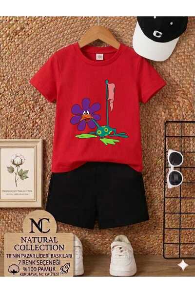 Nice Clothes ΚΑΛΟΚΑΙΡΙΝΟ ΠΑΙΔΙΚΟ ΜΠΛΟΥΖΑΚΙ ΚΑΙ ΣΟΡΤΣ UNISEX (ΜΕ ΣΤΑΜΠΑ DAFİDAK)