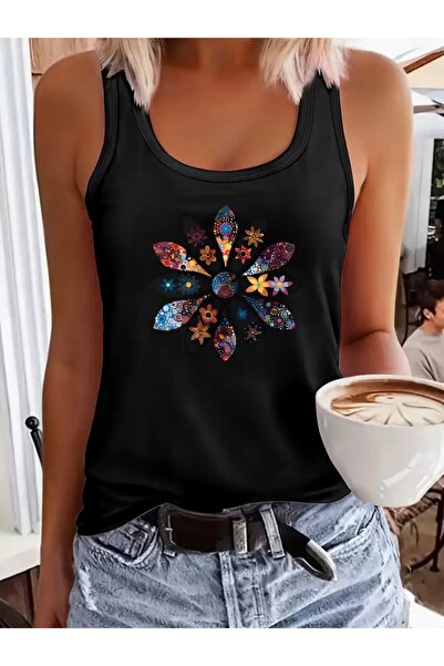 FUFLUNS ΓΥΝΑΙΚΕΙΟ ΑΘΛΕΤΙΚΟ ΤΟΠ ΜΕ ΣΤΡΟΓΓΥΛΟ ΛΑΙΜΟ ΚΑΙ ΣΤΑΜΠΑ ΜΕ ΛΟΥΛΟΥΔΙΑ