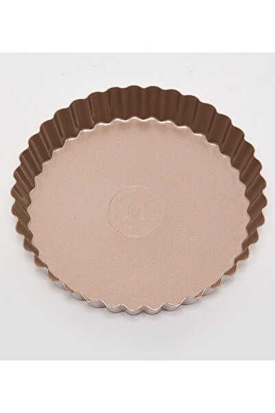 Martha Stewart صواني وأطباق خبز ذهبية من الفولاذ الكربوني مقاس 13×13 سم