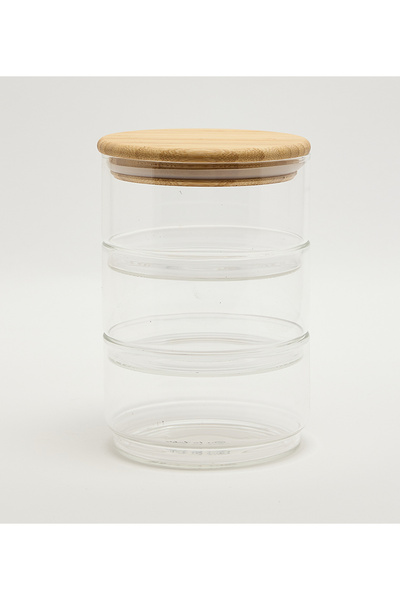 Sur La Table Glass 24x13cm Clear Jar