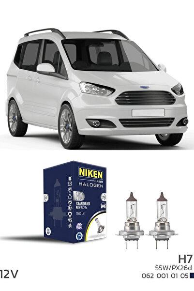 Sosyal Çarşı FORD TOURNEO COURİER 2015-2022 KISA FAR AMPULÜ H7 HALOJEN AMPUL ...