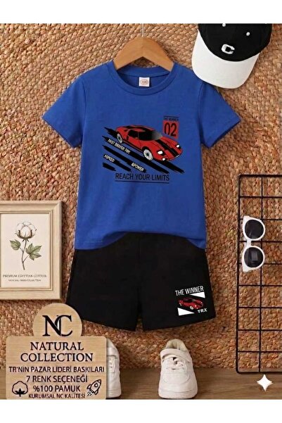 Nice Clothes ΚΑΛΟΚΑΙΡΙΝΟ ΠΑΙΔΙΚΟ ΜΠΛΟΥΖΑΚΙ ΚΑΙ ΣΟΡΤΣ UNISEX (ΜΕ ΣΤΑΜΠΑ ΚΟΚΚΙΝ...