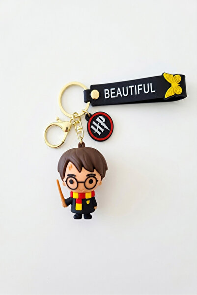 KURUXSTORE Χαριτωμένο αξεσουάρ τσάντας με δώρο μπρελόκ από σιλικόνη 3D του Χά...