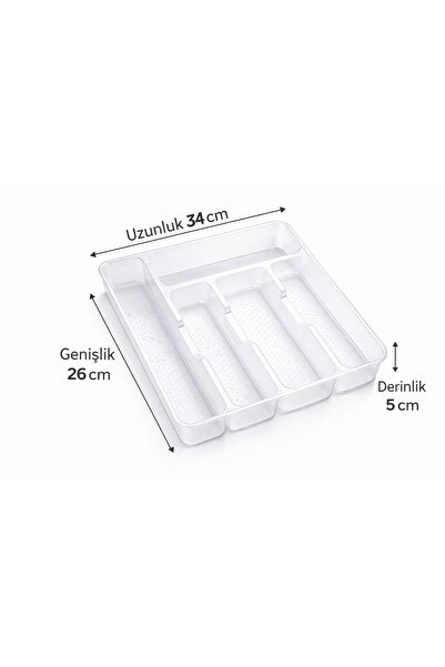 genel tr 5 Lİ ÇEKMECE İÇİ KAŞIKLIK DÜZENLEYİCİ