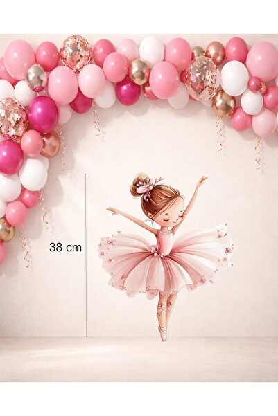 Sinek Kupası Tasarım Fairy Girl Themed Pedestal Board (38 cm) Birthday Decora...