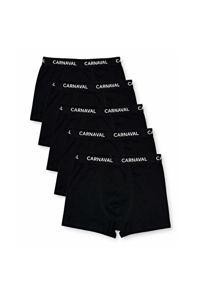 CARNAVAL SOCKS Σετ 5 τεμαχίων ανδρικά μποξεράκια Carnaval Black