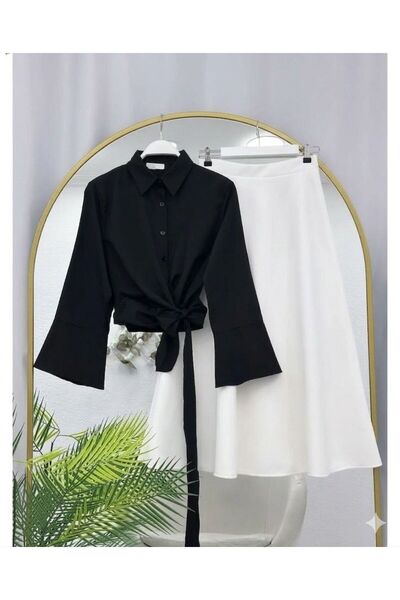 VOLT CLOTHİNG ΣΕΤ ΠΟΥΚΑΜΙΣΟΥ ΚΑΙ ΦΟΥΣΤΑΣ ΜΕ ΔΕΣΙΜΑΤΑ