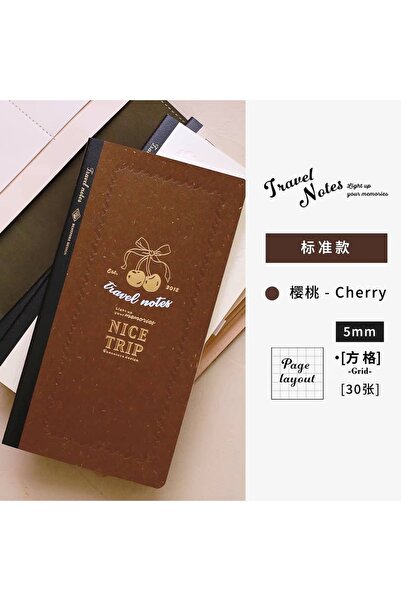 BENSTORE S11-Benstore τετράγωνο σημειωματάριο τυπικού μεγέθους, χρώμα κερασί