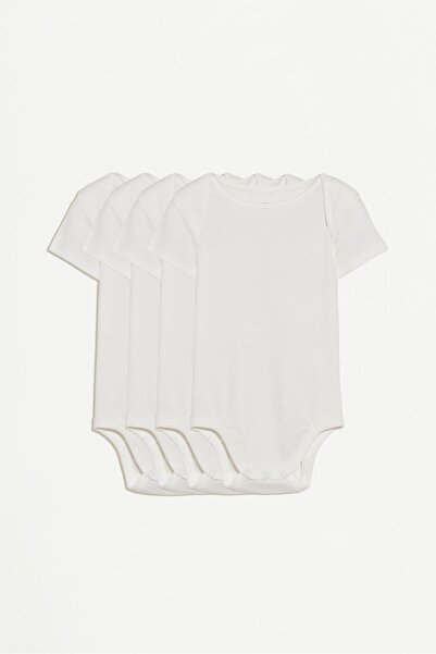 LEFTIES Düz renkli body (4'lü Pack)