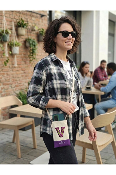 JANJAN Viseća torba za telefon, viseći novčanik, platnena torba za telefon, t...