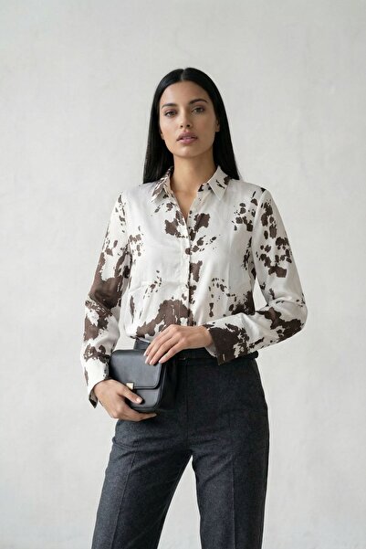 Hiccup MY FASHION Cămașă cu nasturi cu model abstract