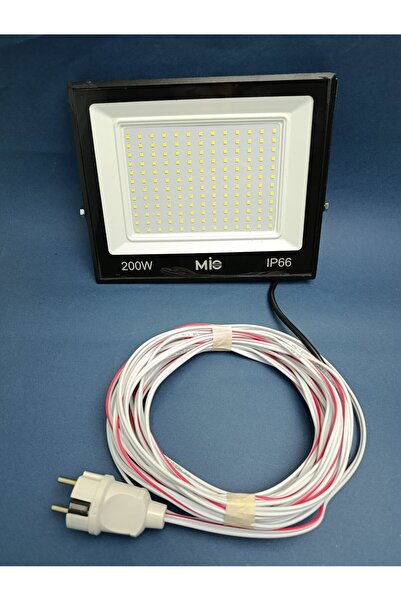 inwatt 10 Metre 200 Watt Seyyar Led Projektör Güçlü Aydınlatma. Seyyar Aydınl...