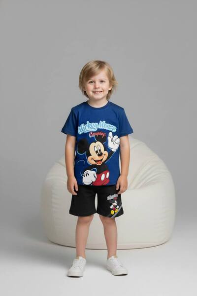 Yağmur Giyim PJKSKT M.Mause Σετ για αγόρια με κοντομάνικο μπλουζάκι και σορτς...