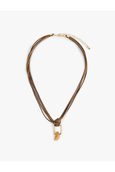 Koton Bead Detailed String Necklace